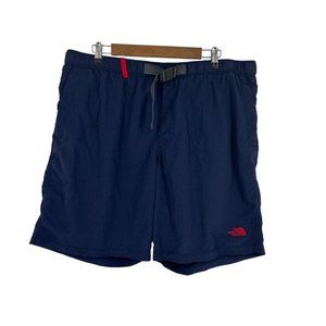 The North Face Mens Navy Blue Hiking Shorts Size  XXL